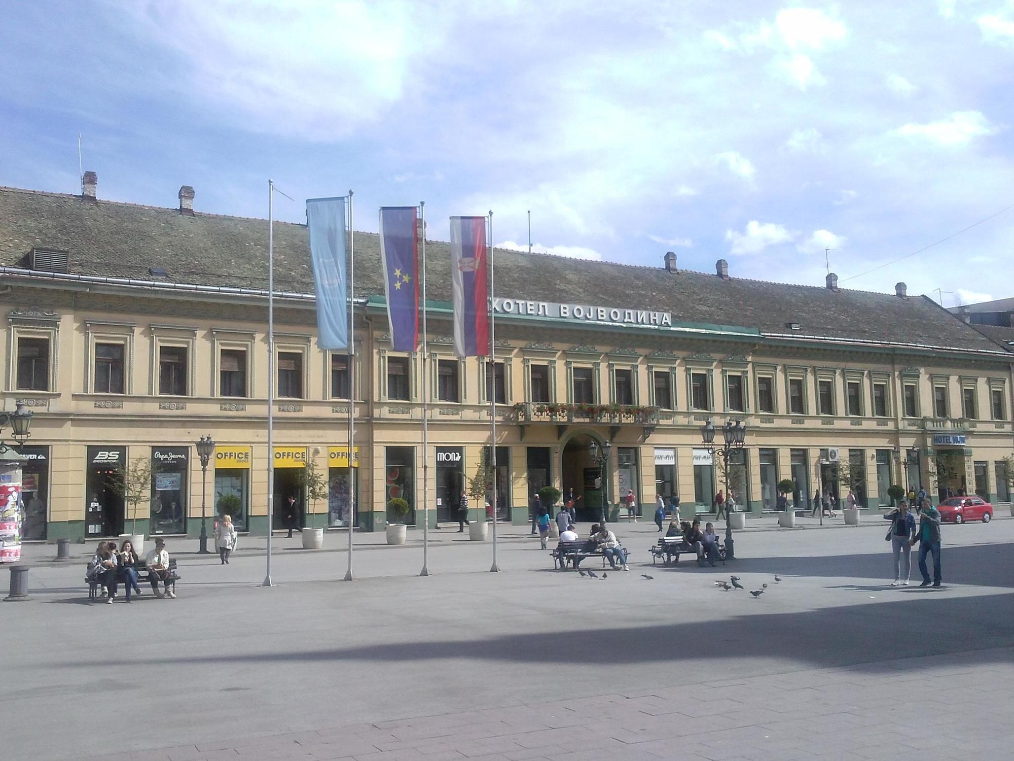Hotel Vojvodina Zrenjanin Exterior foto